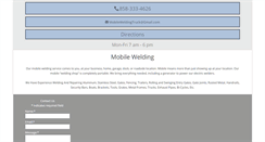 Desktop Screenshot of mobilewelding.com